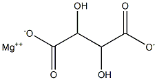 Magnesium tartrate Struktur