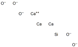 Tricalcium silicon pentaoxide Struktur