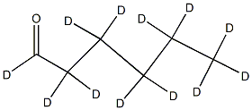 n-Hexanal-D12 Struktur