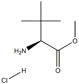 L-TERT-LEUCINE METHYL ESTER HYDROCHLORIDE Struktur