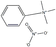 Phenyl trimethyl ammonium nitrate Struktur