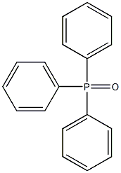 Triphenyl phosphine oxide Struktur