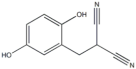 Dicyanoethyl hydroquinone Struktur