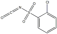 O-chlorophenyl sulfonyl isocyanate Struktur