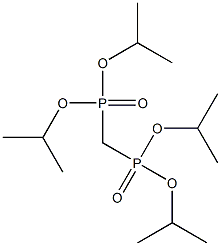 Methylene phosphonic acid tetraisopropyl ester Struktur