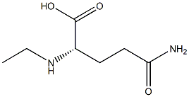 R-乙基-L-谷氨酰胺 結(jié)構(gòu)式