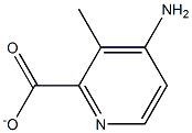 4-AMino-3-picolinate Struktur