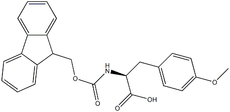 FMOC-L-4-methoxyphenylalanine Struktur