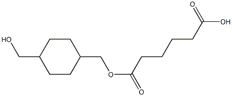 1,4-Cyclohexanedimethanol Adipate Struktur