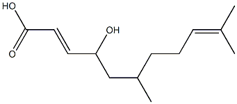 CITRONELLOLMETHYLENEACETATE Struktur