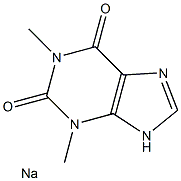 THEOPHYLLINESODIUM Struktur