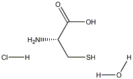 CYSTEINEHYDROCHLORIDE,MONOHYDRATE,USP Struktur