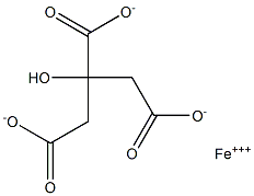 FERRICCITRATE,PURIFIED Struktur