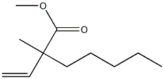 AMYL VINYL CARBINYL PROPIONATE Struktur