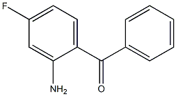 2-amino-4fluorobenzopheonone Struktur