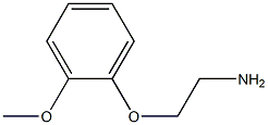 2-methoxyphenoxy ethylamine Struktur