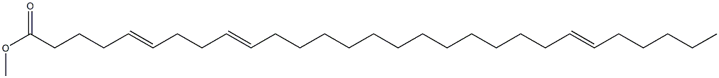 Methyl 5,9,23-nonacosatrienoate Struktur