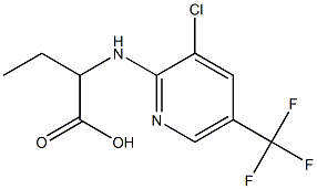 ETHYL{[3-CHLORO-5-(TRIFLUOROMETHYL)PYRIDIN-2-YL]AMINO}ACETATE Struktur