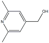 2,6-Dimethyl-4-(hydroxymethyl)pyridine Struktur