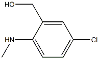 4-Chloro-2-(hydroxymethyl)-N-methylaniline Struktur