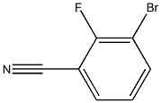 2-FLUORO-3-BROMOBENZONITRILE Struktur