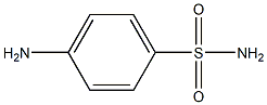 SULFANILAMIDE CRYSTALS (SN) Struktur