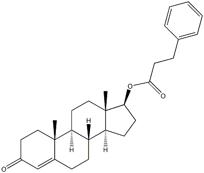 TESTOSTERONE PHYENYLPROPIONATE Struktur