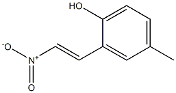 2-HYDROXY-5-METHYL-BETA-NITROSTYRENE Struktur