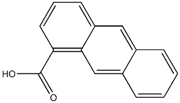 anthracenecarboxylic acid Struktur