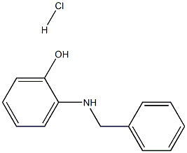 benzylaminophenol  hydrochloride Struktur