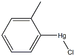 chloromercuritoluene Struktur