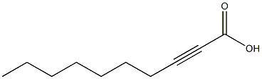 decynoic acid Struktur