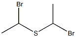 di-(1-bromoethyl) sulfide Struktur