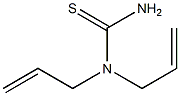 diallyl thiourea Struktur