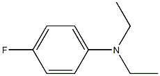 p-fluorodiethylaniline Struktur