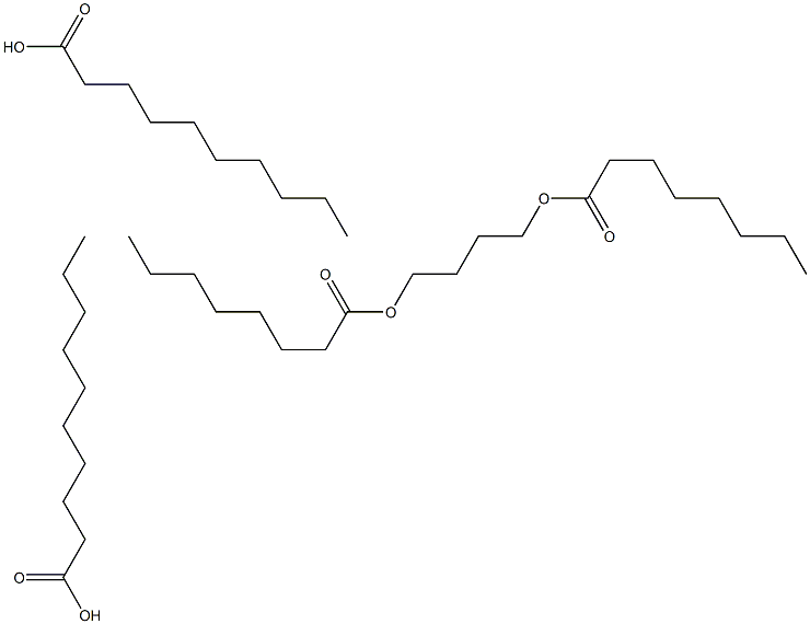 Butylene Glycol Dicaprylate/Dcaprate Struktur