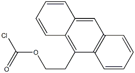 2-(9-anthryl)ethyl chloroformate Structure