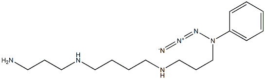 azidophenylspermine Struktur