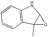 2,3-epoxy-3-methylindoline Struktur