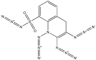 8-quinolinesulfonyltetrazide Struktur