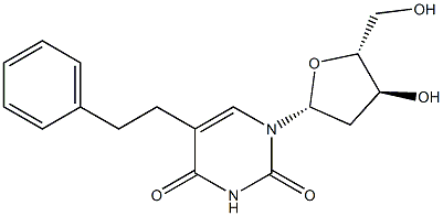 5-phenethyl-2'-deoxyuridine Struktur