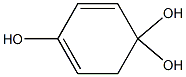 dihydrohydroxyhydroquinone Struktur