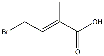 4-bromotiglic acid Struktur