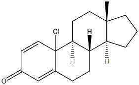 10-chloroestradien-3-one Struktur