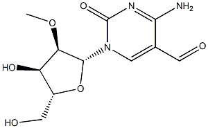 2'-O-methyl-5-formylcytidine Struktur