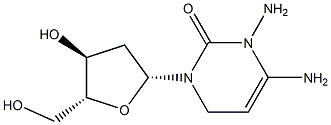 3-amino-2'-deoxycytidine Struktur