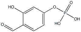 2,4-dihydroxybenzaldehyde 4-phosphate Struktur