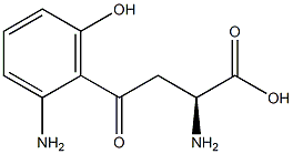 6-hydroxykynurenic acid Struktur