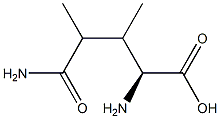 3,4-dimethylglutamine Struktur