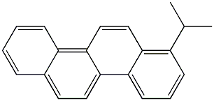 isopropylchrysene Struktur